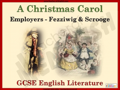 A Christmas Carol - Fezziwig and Scrooge Teaching Resources